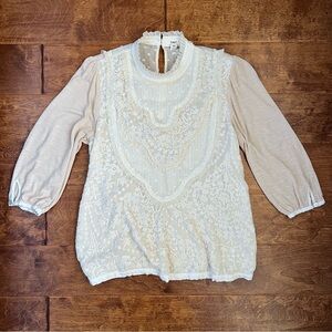 Anthropologie TINY Finja Embroidered blouse